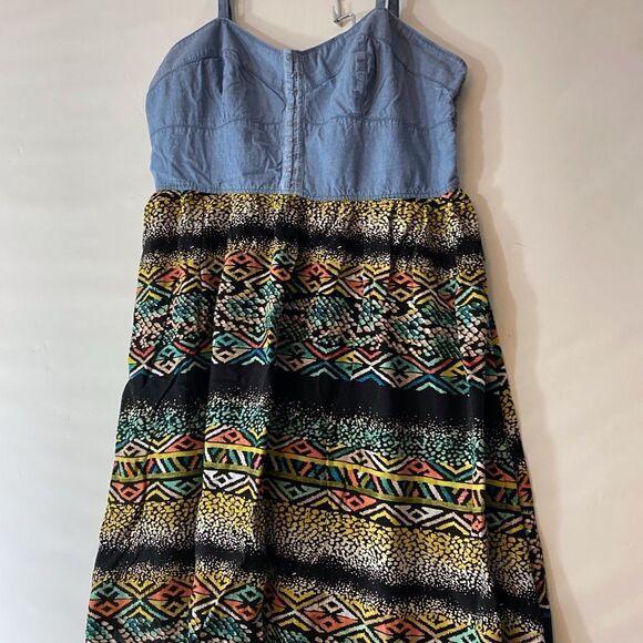 Spaghetti Strap Denim Top Sundress XXL - Picture 1 of 6